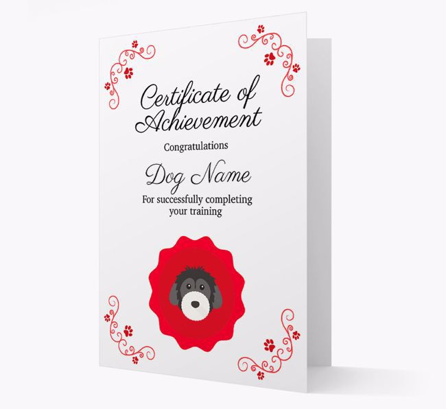 Graduation Certificate: Personalised {breedFullName} Card